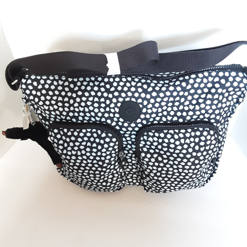 Kipling HB7686 Sidney Crossbody Shoulder Bag Appaloosa Dots NWT - Picture 2 of 7